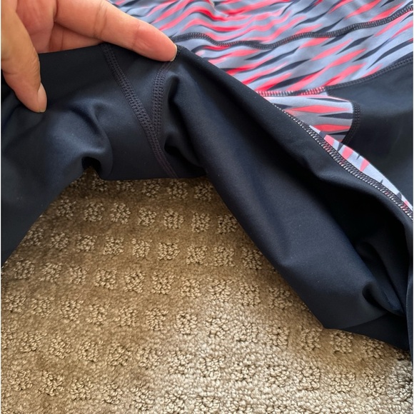 Athleta Leggings Electra Sonar Blue 7/8 Leggings Size Small - Picture 9 of 15